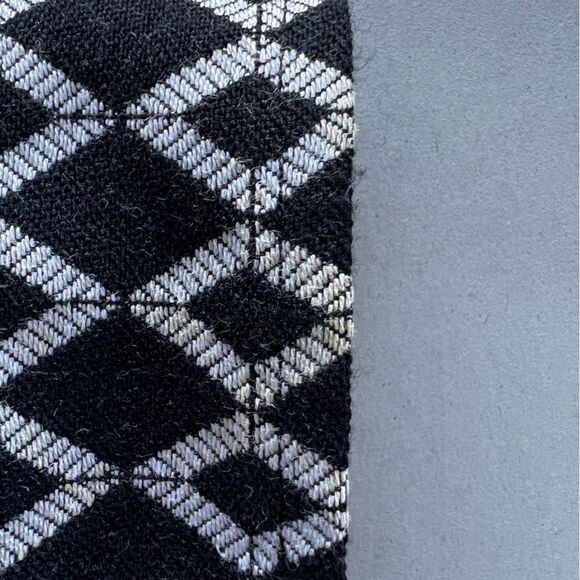 Chicos Jacket Womens Size 1 (US M/8) Black White Print Lined Full Zip Pockets - Picture 10 of 14